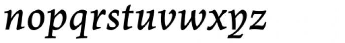 Lapture Italic Font LOWERCASE