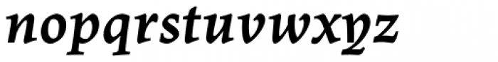 Lapture SemiBold Italic Font LOWERCASE