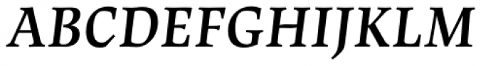 Lapture Subhead SemiBold Italic Font UPPERCASE