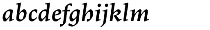 Lapture Subhead SemiBold Italic Font LOWERCASE