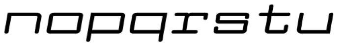 Larabiefont Xtrawide Bold Italic Font LOWERCASE