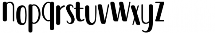 Larantuka Regular Font LOWERCASE
