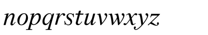 Lardent Variable Italic Font LOWERCASE