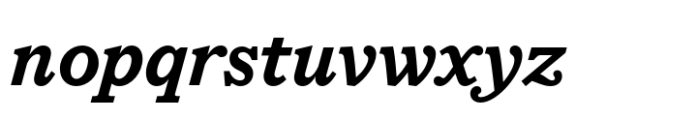 Lardent West Bold Italic Font LOWERCASE