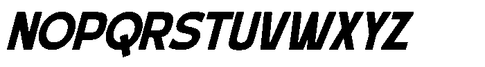 Laren Modern Italic Font UPPERCASE