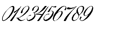 Larfioda Italic Font OTHER CHARS