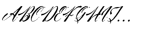 Larfioda Italic Font UPPERCASE