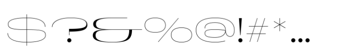 Larga Sans High Book Font OTHER CHARS