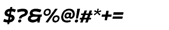 Laripagi Italic Font OTHER CHARS