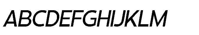 Laripagi Light Italic Font UPPERCASE