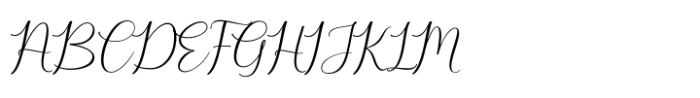 Larisathin Font UPPERCASE