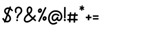 Lariska Innocent Script Regular Font OTHER CHARS