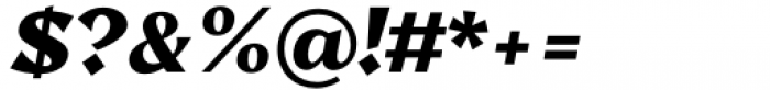 Lark Bold Italic Font OTHER CHARS