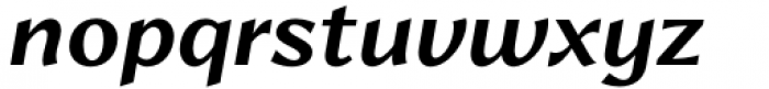 Lark Medium Italic Font LOWERCASE