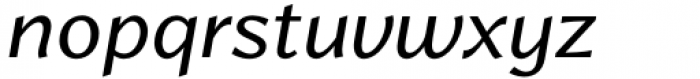 Lark Regular Italic Font LOWERCASE