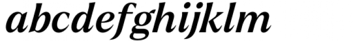 Larken Medium Italic Font LOWERCASE