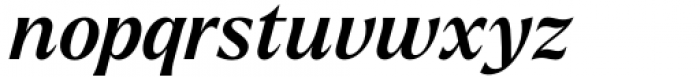 Larken Medium Italic Font LOWERCASE