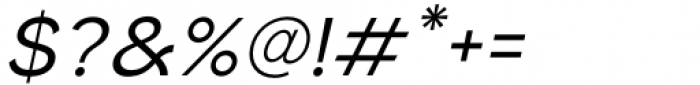 Laro Regular Italic Font OTHER CHARS