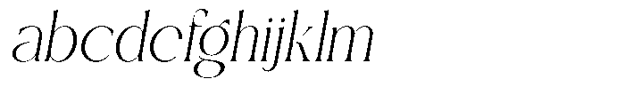 Larovie Italic FONT