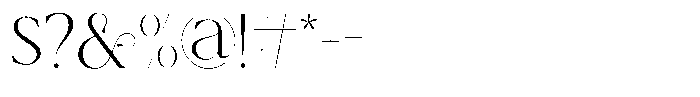 Larovie Regular Font OTHER CHARS