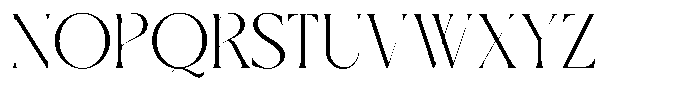 Larovie Regular Font UPPERCASE