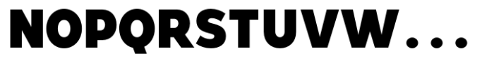 Larp Black Narrow Font UPPERCASE