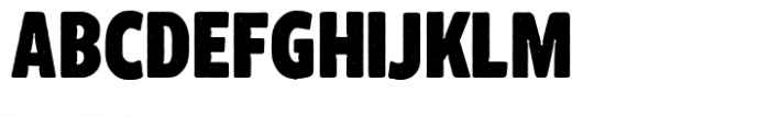 Larrikin Bold Solid Font UPPERCASE