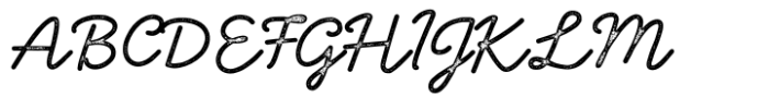 Larrikin Script Font UPPERCASE