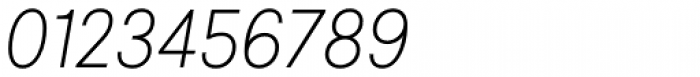 Larsseit Thin Italic Font OTHER CHARS