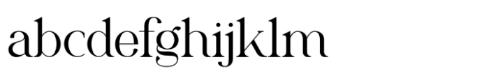 Laskey Regular Font LOWERCASE