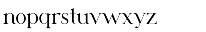 Laskey Regular Font LOWERCASE