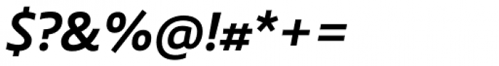 Laski Sans Bold Italic Font OTHER CHARS