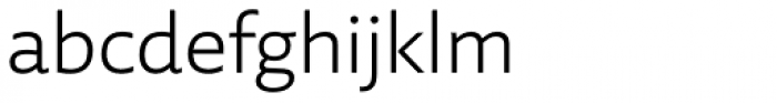 Laski Sans Book Font LOWERCASE