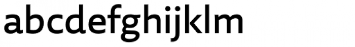Laski Sans Semi Bold Font LOWERCASE