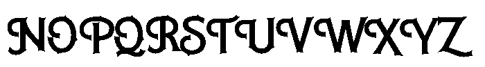 Lasso Lore Roseblade Regular Font UPPERCASE