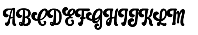 Last Dream Regular Font UPPERCASE