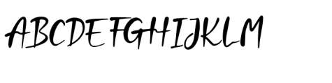 Last Knotes Regular Font UPPERCASE