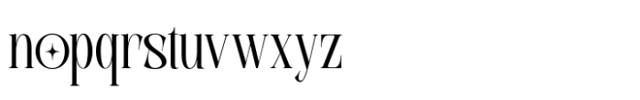 Last Royal Regular Font LOWERCASE