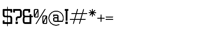 Lastime Echoes Regular Font OTHER CHARS