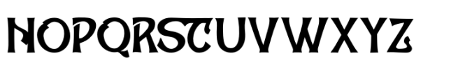 Lastones Regular Font UPPERCASE