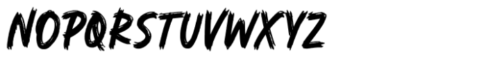 Lastrike Font UPPERCASE