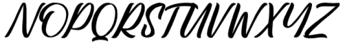 Lastwinter Regular Font UPPERCASE