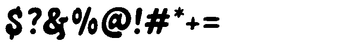Late Laughs Font OTHER CHARS