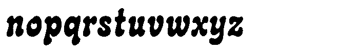 Late Laughs Font LOWERCASE