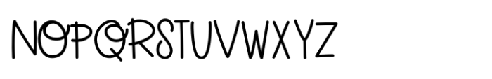 Later Alligator Regular Font UPPERCASE