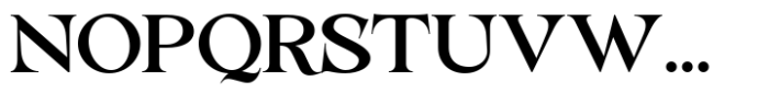 Lathasterie Variable Serif Family Bold Expanded Font UPPERCASE