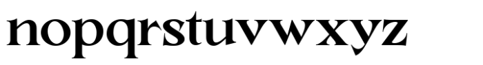 Lathasterie Variable Serif Family Bold Expanded Font LOWERCASE