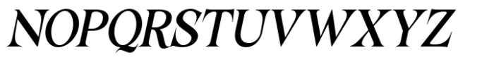 Lathasterie Variable Serif Family Bold Italic Font UPPERCASE