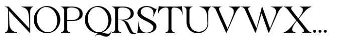 Lathasterie Variable Serif Family Expanded Font UPPERCASE