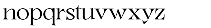 Lathasterie Variable Serif Family Expanded Font LOWERCASE